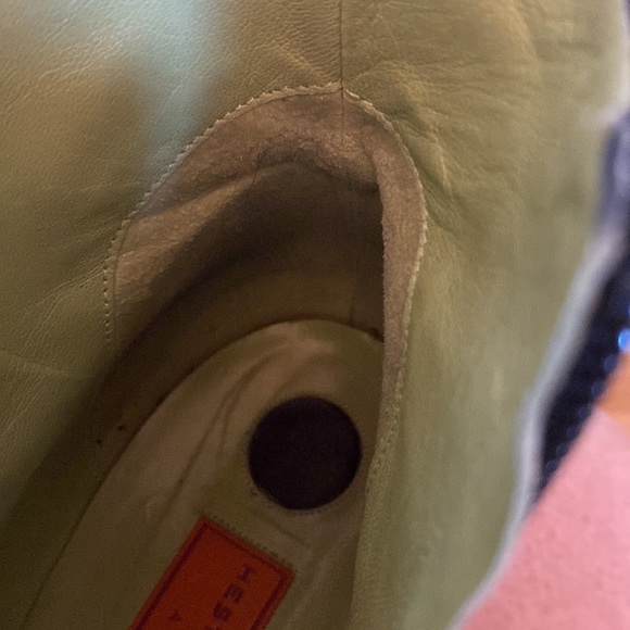 Hester Van Eeghen (Amsterdam) Black/Red Zebra Stripe Pony Hair Booties - Sz 41 - Picture 10 of 12